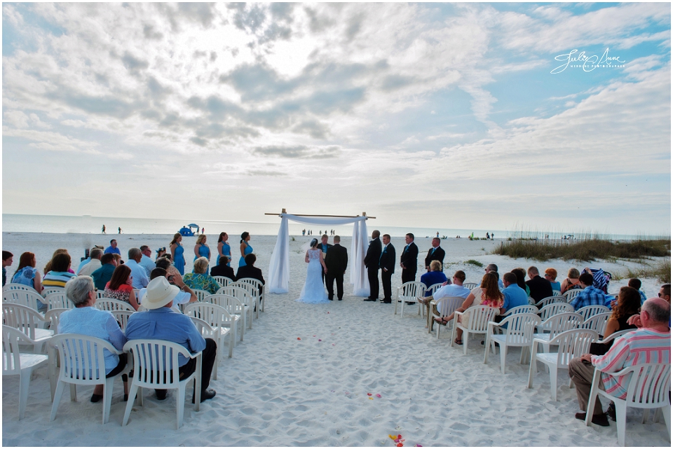 Jena Justin S Sandbar Wedding Anna Maria Island Julie Anne