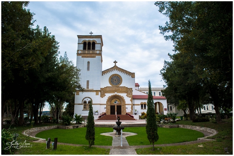 St Leo Abbey Catholic Wedding, Oxford Exchange Tampa Reception, Romantic Wedding Photography