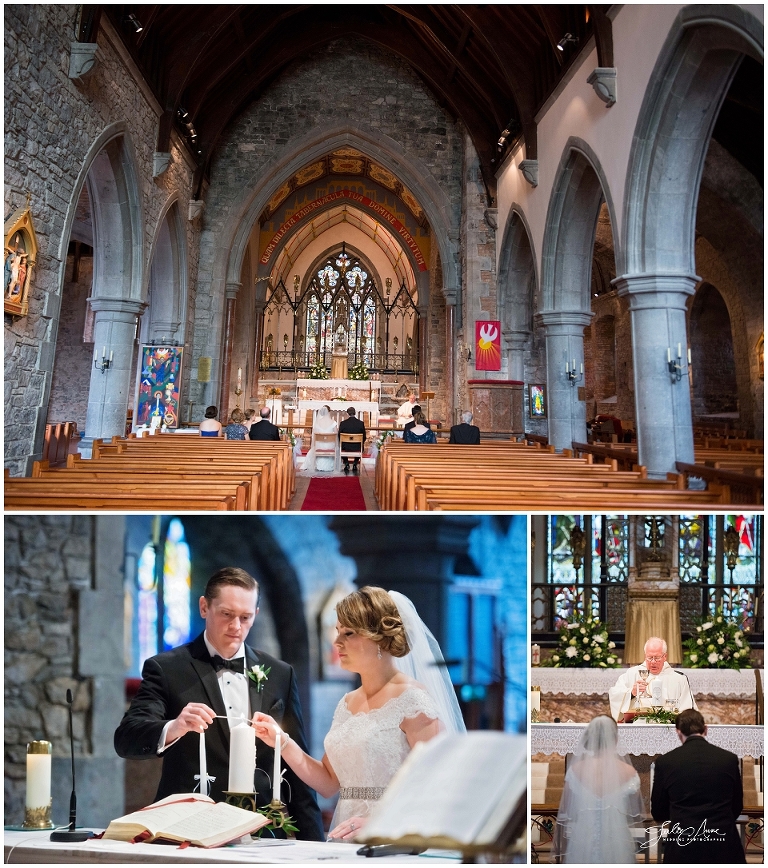 adare manor wedding photography, holy trinity abbey catholic ceremony, mustard seed at echo lodge reception, vintage bentley car, julie anne Ireland photographer