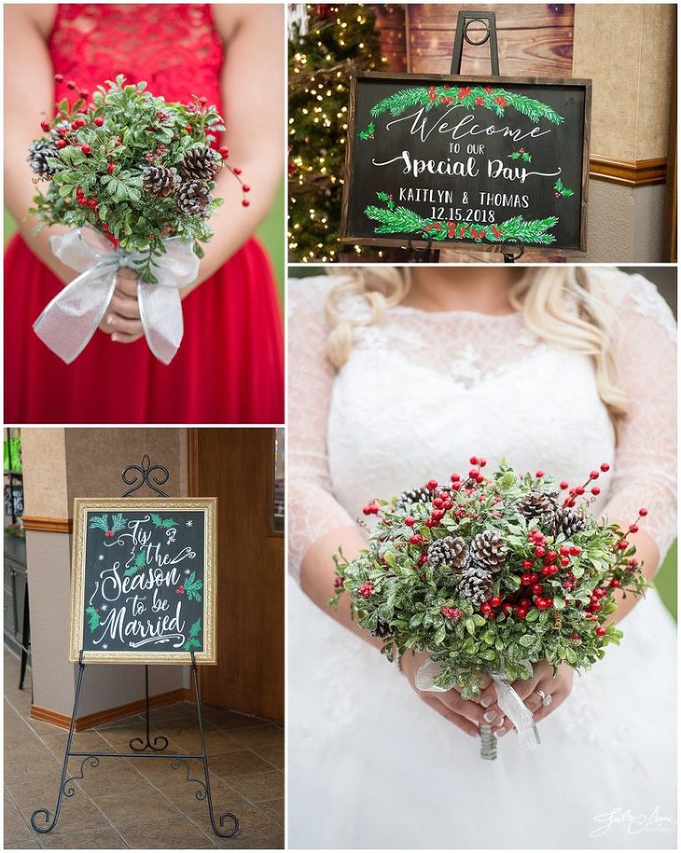 winter christmas details for this Sweetwater Preserve Wedding In Zolfo Springs by Central Florida Photographer Julie Anne Barber